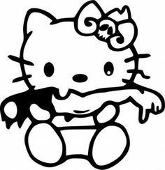 HK Zombie Car and wall Sticker 1