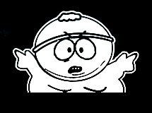 Cartman Wave Decal Sticker