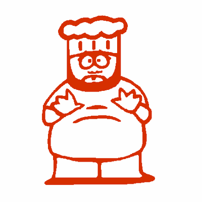 Chef decal 218l