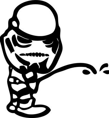 Diecut Peeon Stickers 2859