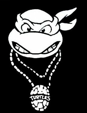 Ninja Turtle Vinyl Decal Sticker