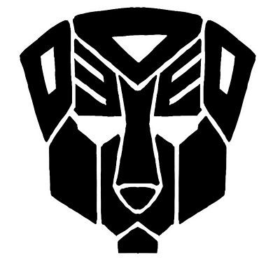 Autobot transformers cyber dog decal