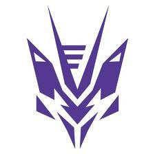 Decepticon Logo Diecut Decal 2