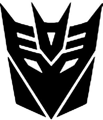 Decepticon Transformer Decals 1