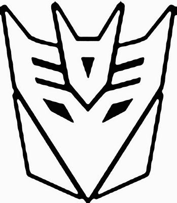 Decepticon Transformer Decals 2