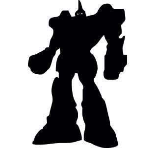 Transformer Sihlouette Stickers 3
