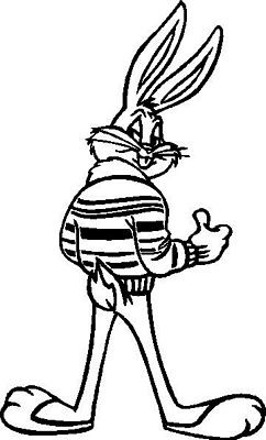 Bugs Bunny Decal Jacket