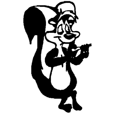 Pepe standing decal 589