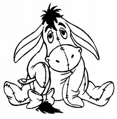 Eeyor Decal Sitting 1471