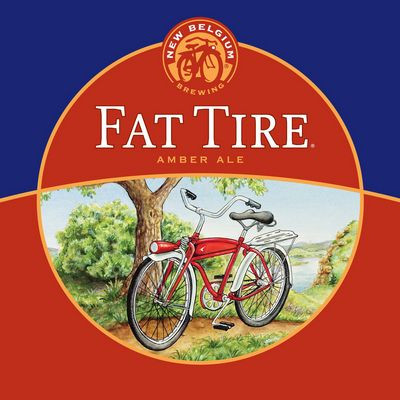 Fat Tire Amber Ale Logo Decal