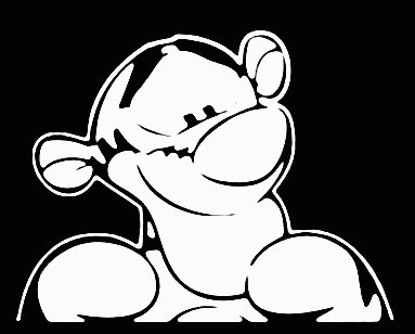 Tigger Peek Decal Sticker