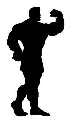 Bodybuilder Decal 3