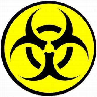 Biohazard Decal 19d