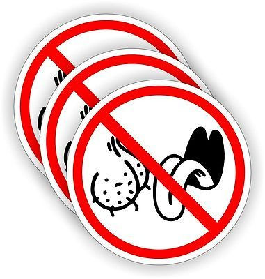 NO BAG LICKERS Funny Hard Hat Stickers SET OF 3