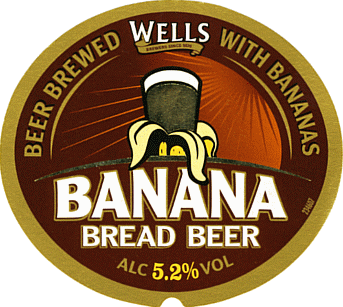 Banana Bread Beer Logo Sticker