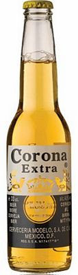 Corona Extra Beer Bottle Decal.