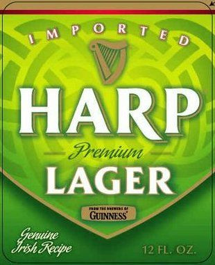 Harp Lager Label