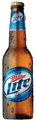 Miller Lite Bottle Decal