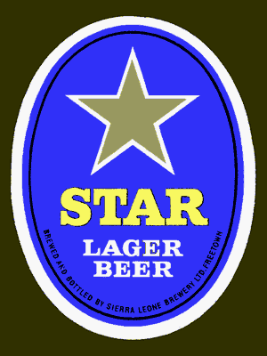 Star Lager Beer Decal