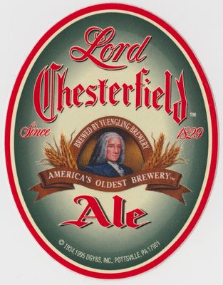Yuengling Chesterfield Decal