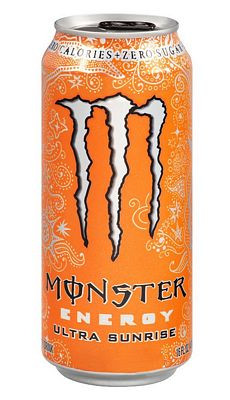 M ULTRA SUNRISE can shaped sticker