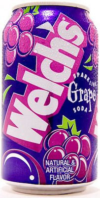 Welchs Grape Soda Can