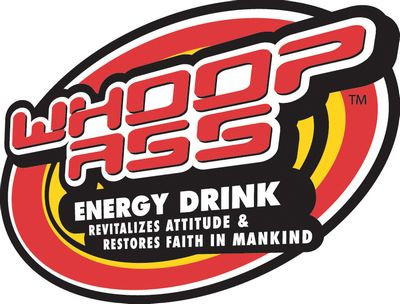 Whoopass Energy Dring Logo Sticker
