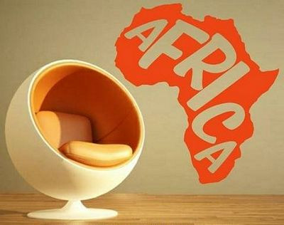 African Die Cut Vinyl Decal 2