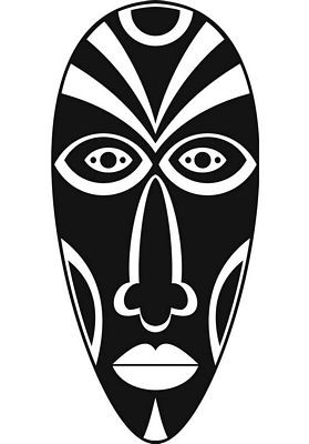 African Wall Art MASKS 7