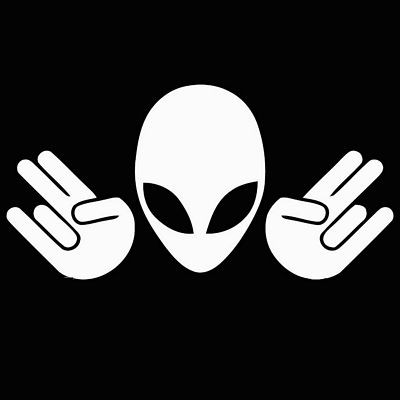 ALIEN SHOCKER DECAL