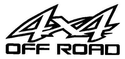 Off road car sticker 109