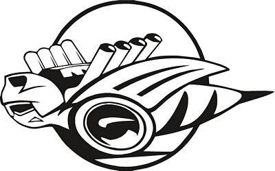 Dodge Rumble Bee Die Cut Decal LEFT