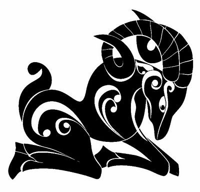 ram deer neal decal 99 RIGHT