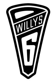 willys badge logo sticker