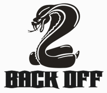 Back Off Car Decal 04