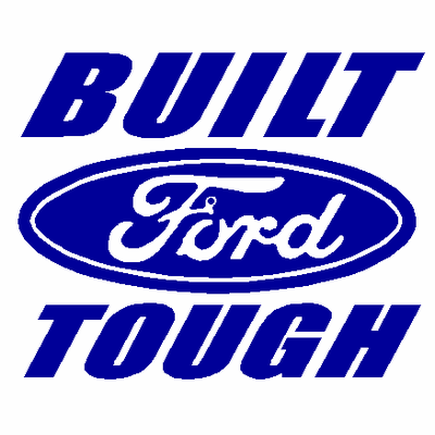 Built F Tough decal 761