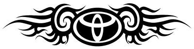 Toyota Tribal Decal