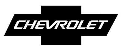 Chevrolet Bowtie with Text Solid