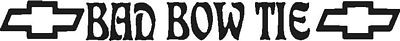 Chevy bad Bow Tie Decal