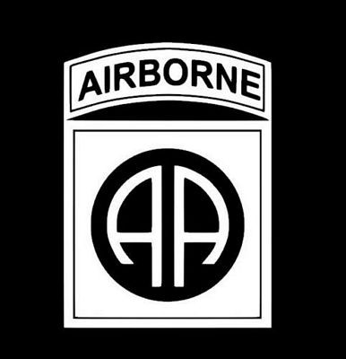 AIRBORN MILITARY DECAL