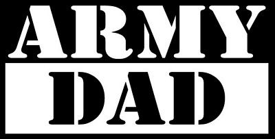 Army Dad Sticker