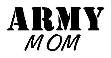 Army Mom Military Sticker #3633