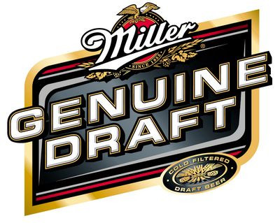 MGD Miller Genuine Draft Label