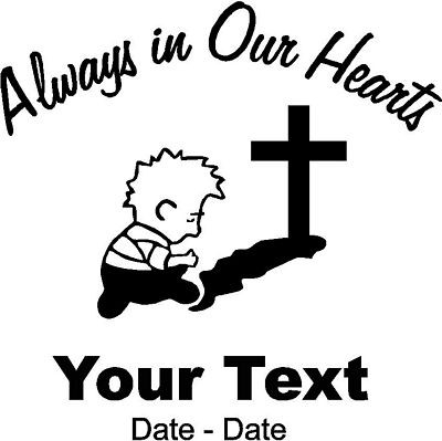 ILM - Child Pray Decal