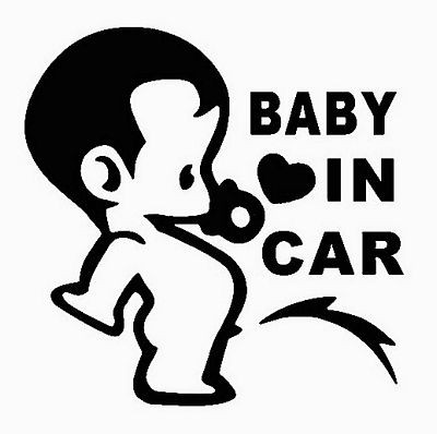 Baby Boy On Board Sticker