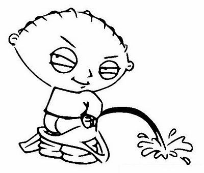 ADD NAME Funny Stewie Humor Diecut Decal 06