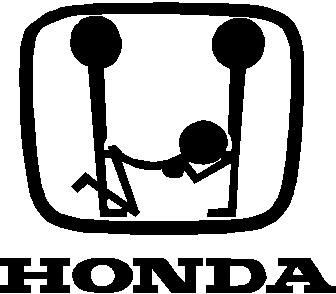 H X Rated Logo Decal