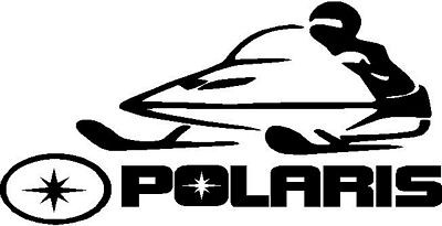 Po Snowmobile Decal Die Cut Sticker