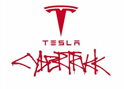 CYBERTRUCK DIE CUT DECAL 2