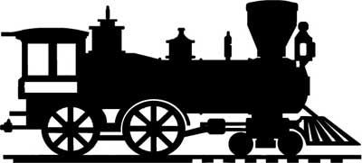 Train Diecut Vinyl Decal 3